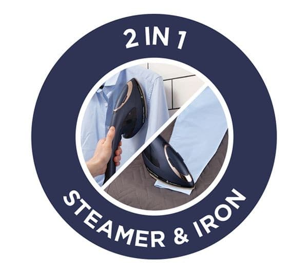 RUSSELL HOBBS Steam Genie 28370 2-in-1 Clothes Steamer - Blue - Image 10