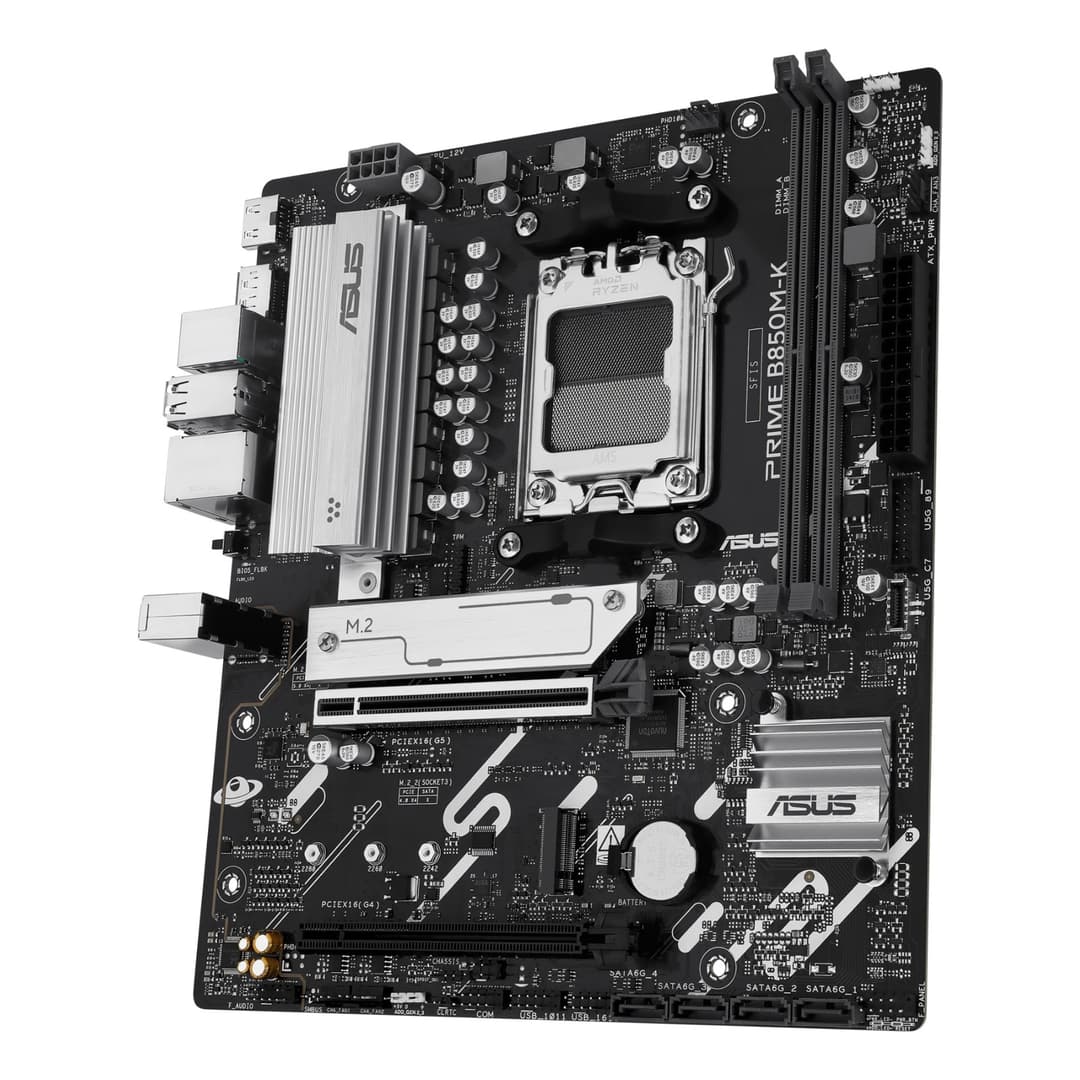 ASUS PRIME B850M-K DDR5 AMD B850 Micro-ATX Socket AM5 Motherboard - Image 10