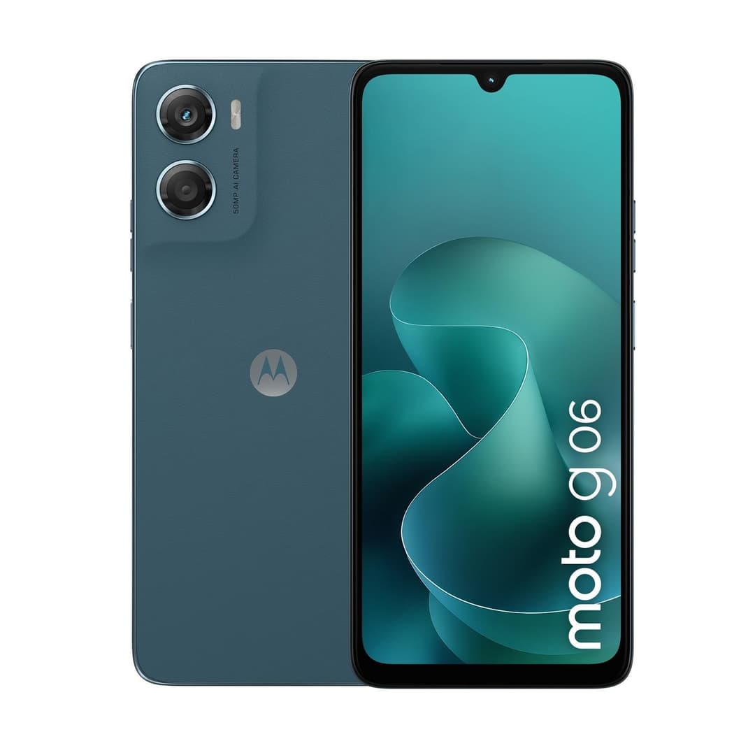 Motorola Moto G06 128GB Dual SIM 4G Smartphone - Pantone Tapestry Blue - Image 1