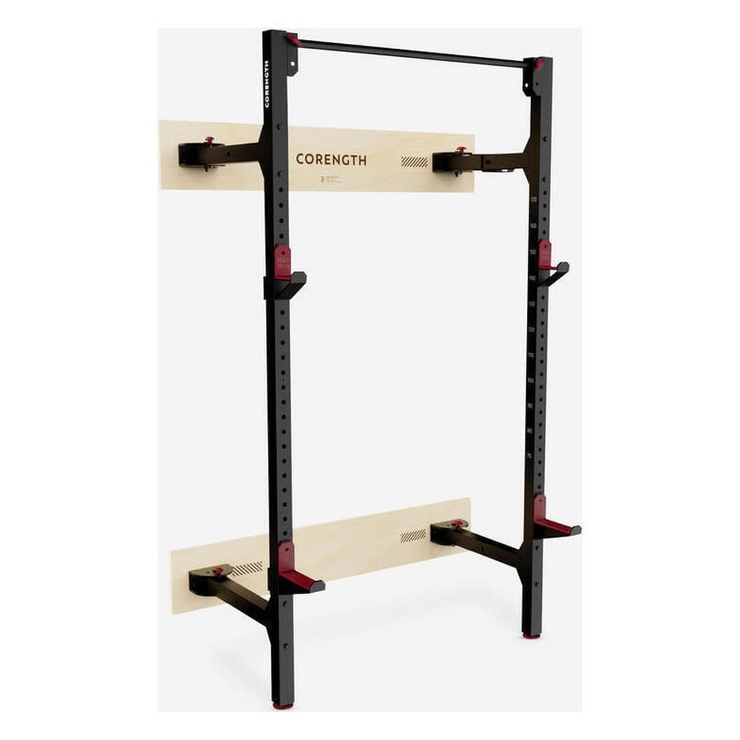Decathlon Folding Weight Training Wall Rack - Image 1