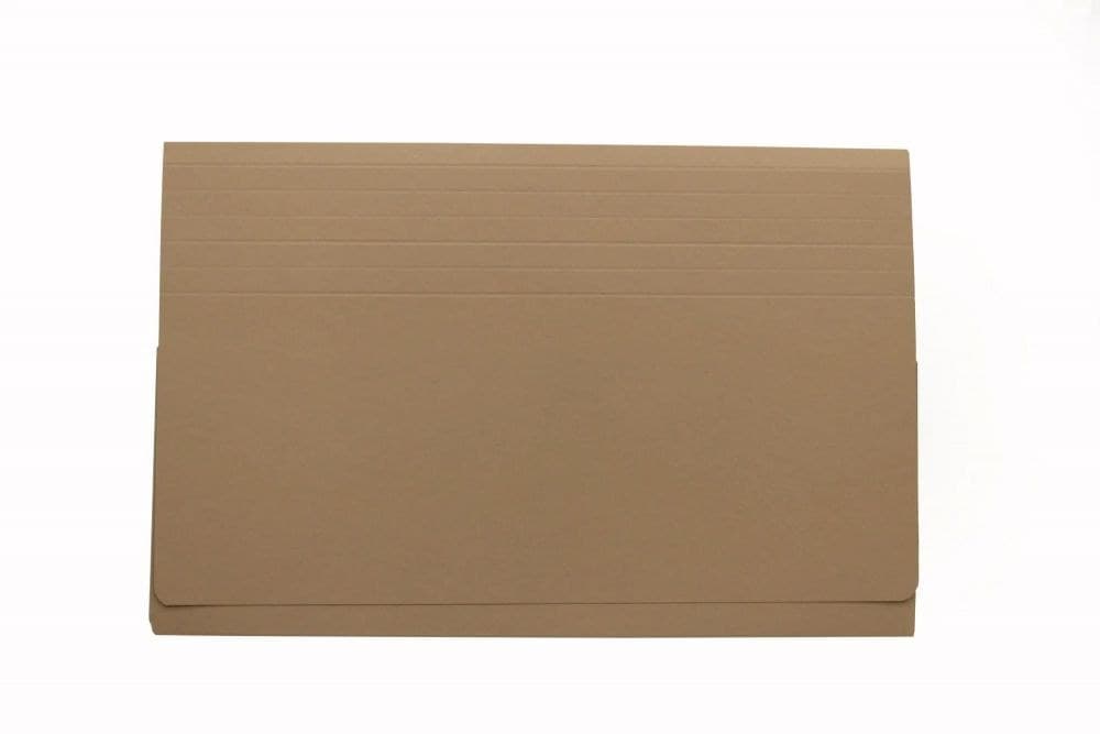 Exacompta Guildhall Probate Wallet Foolscap 315gsm 75mm Capacity Buff Pack of 25 PRW2-BUF - Image 1