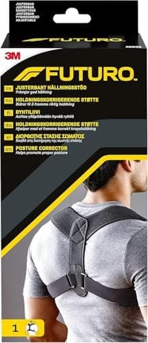 FUTURO Posture Corrector, Adjustable (71.1 - 121.9 cm) – Helps Provide Support to the Upper Back and Promote Proper Posture, Breathable, Fits Men & Women - Image 2