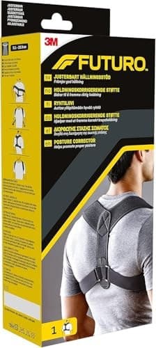 FUTURO Posture Corrector, Adjustable (71.1 - 121.9 cm) – Helps Provide Support to the Upper Back and Promote Proper Posture, Breathable, Fits Men & Women - Image 5