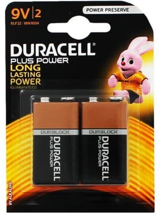 Duracell 2x 9V Single-use battery Alkaline - Image 1