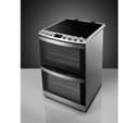 AEG 6000 SteamBake CCS6742ACM 60 cm Electric Ceramic Cooker - Stainless Steel thumbnail 2