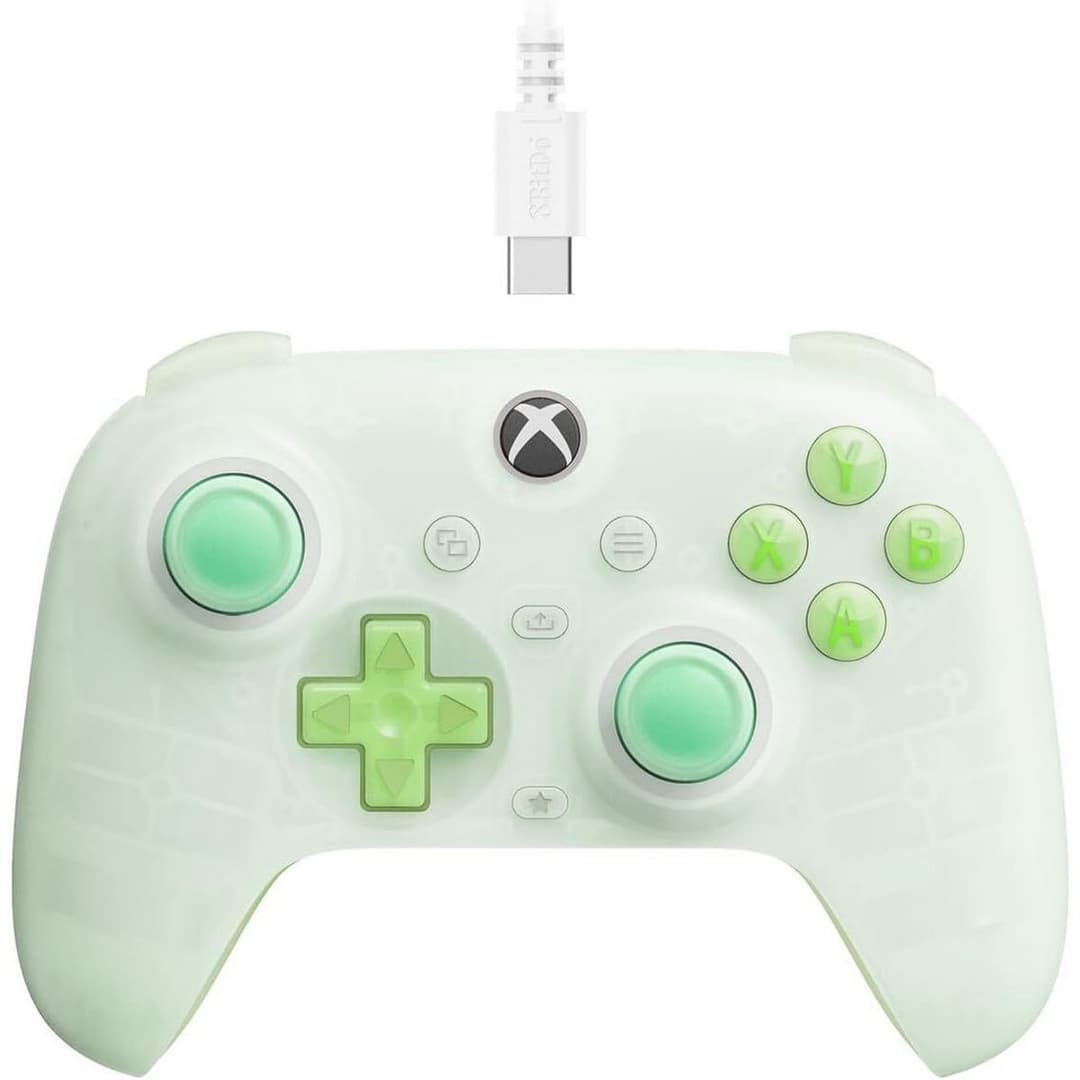 8BitDo Ultimate Mini Xbox & PC Wired Controller - Green - Image 1