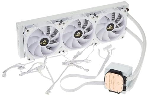 Antec Symphony 360mm ARGB White Liquid CPU Cooler, PWM LED Fan, 14 Dense Cooling Fins, Compatible with LGA 115x, 1200, 2011-v3, 2066, AM4, AM3+, FMx, TR4 Desktops - Image 5