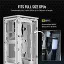 Corsair 2000D AIRFLOW Mini-ITX PC Case - White thumbnail 4