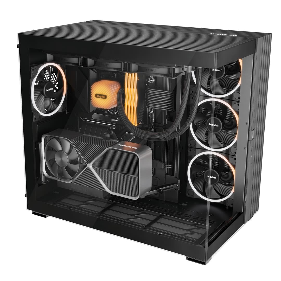 be quiet! Light Base 900 FX ARGB Tempered Glass E-ATX Full Tower PC Case - Black - Image 2