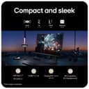 LG UltraGear 37G800A-B 37" UHD 4K 165Hz 1ms Freesync Premium Pro USB-C Height Adjustable Curved Gaming Monitor thumbnail 2