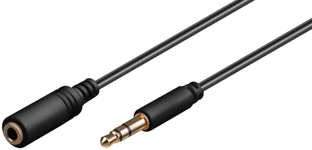 Headphone & AUX Cable, 0.5m - Image 1