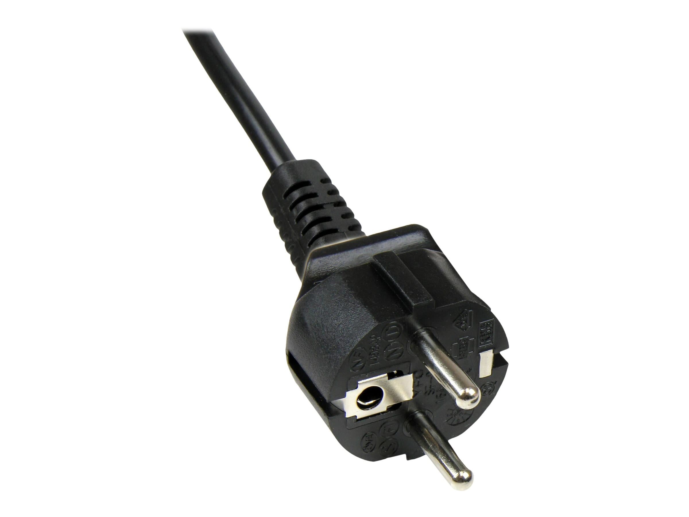 StarTech Laptop Power Cord 2m Black