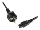 StarTech Laptop Power Cord 2m Black thumbnail 2