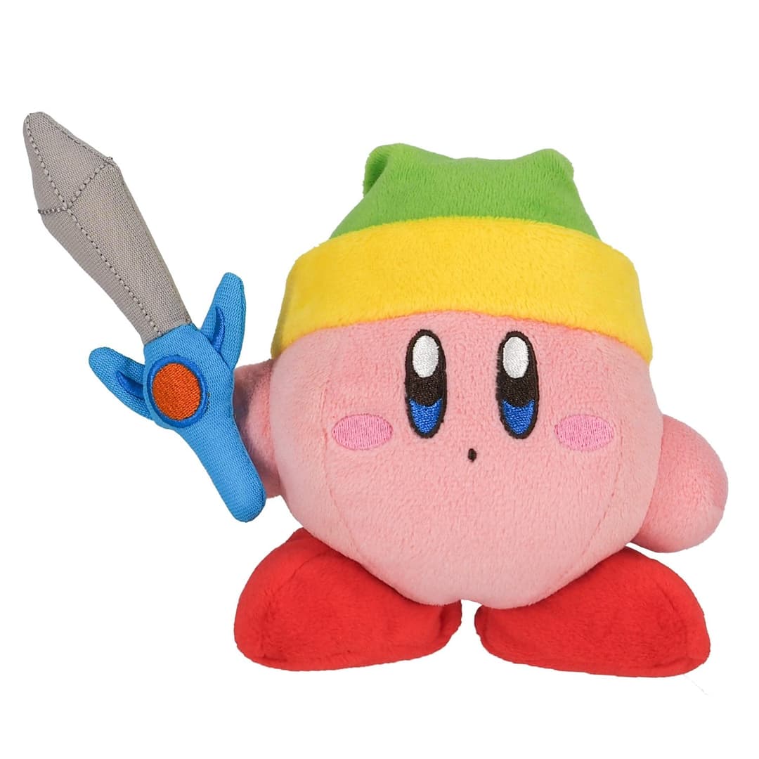 Nintendo Kirby Plush - Sword Kirby Small - Image 1