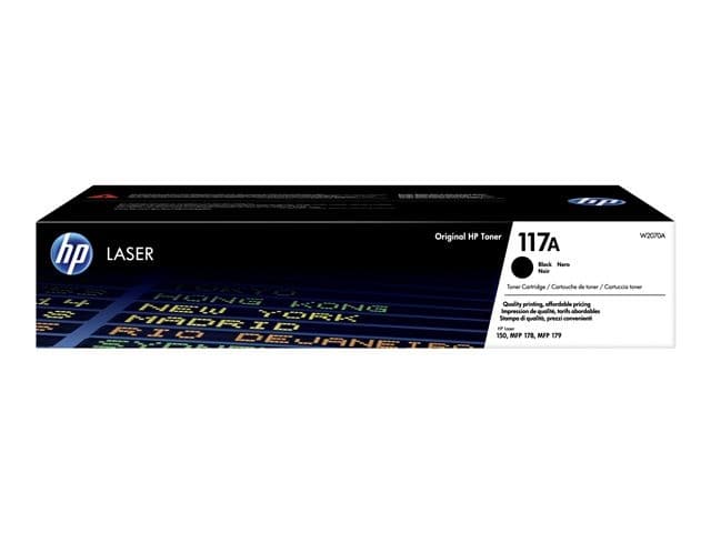 HP 117A - black - original - toner cartridge (W2070A)