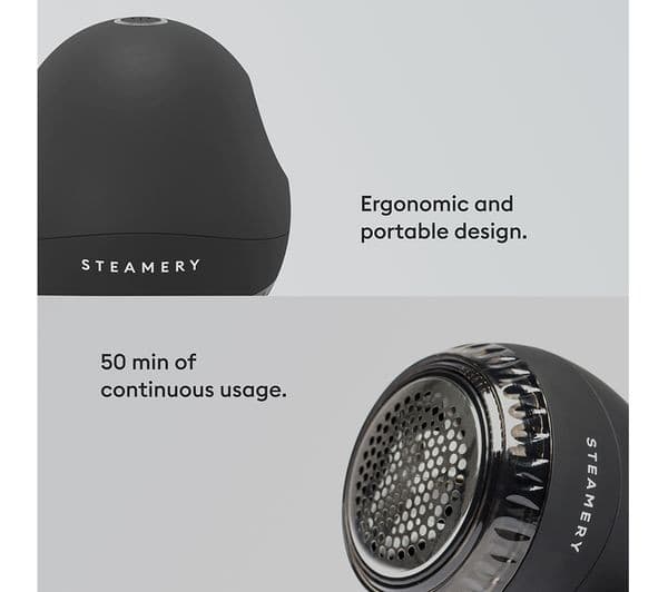 STEAMERY Pilo 1 Fabric Shaver - Black - Image 8