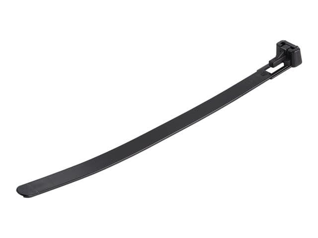 StarTech Reusable Cable Ties 15cm 100 Pack Black - Image 2
