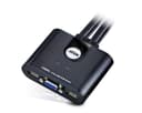 ATEN CS22U 2-Port USB VGA Cable KVM Switch With Remote Port Selector - Black thumbnail 4