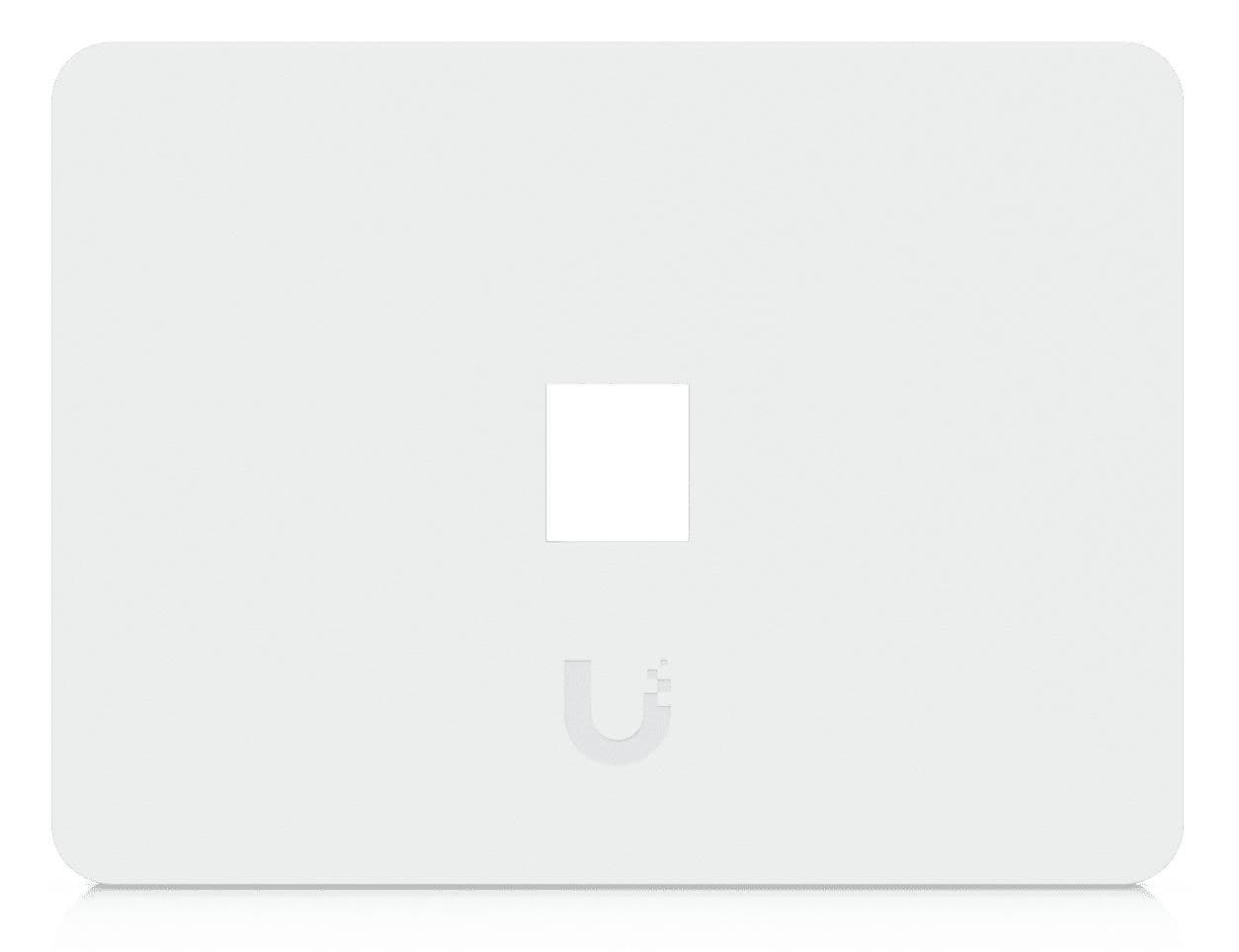 Ubiquiti Universal Paintable Keystone Wall Plate 4-Pack Horizontal - 1-Port
