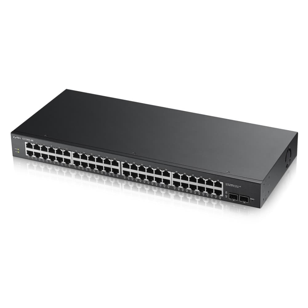 Zyxel GS1900-48 v2 48-Port Gigabit Smart Managed Rackmount Switch with 2 x SFP (GS1900-48-GB0102F) - Image 4