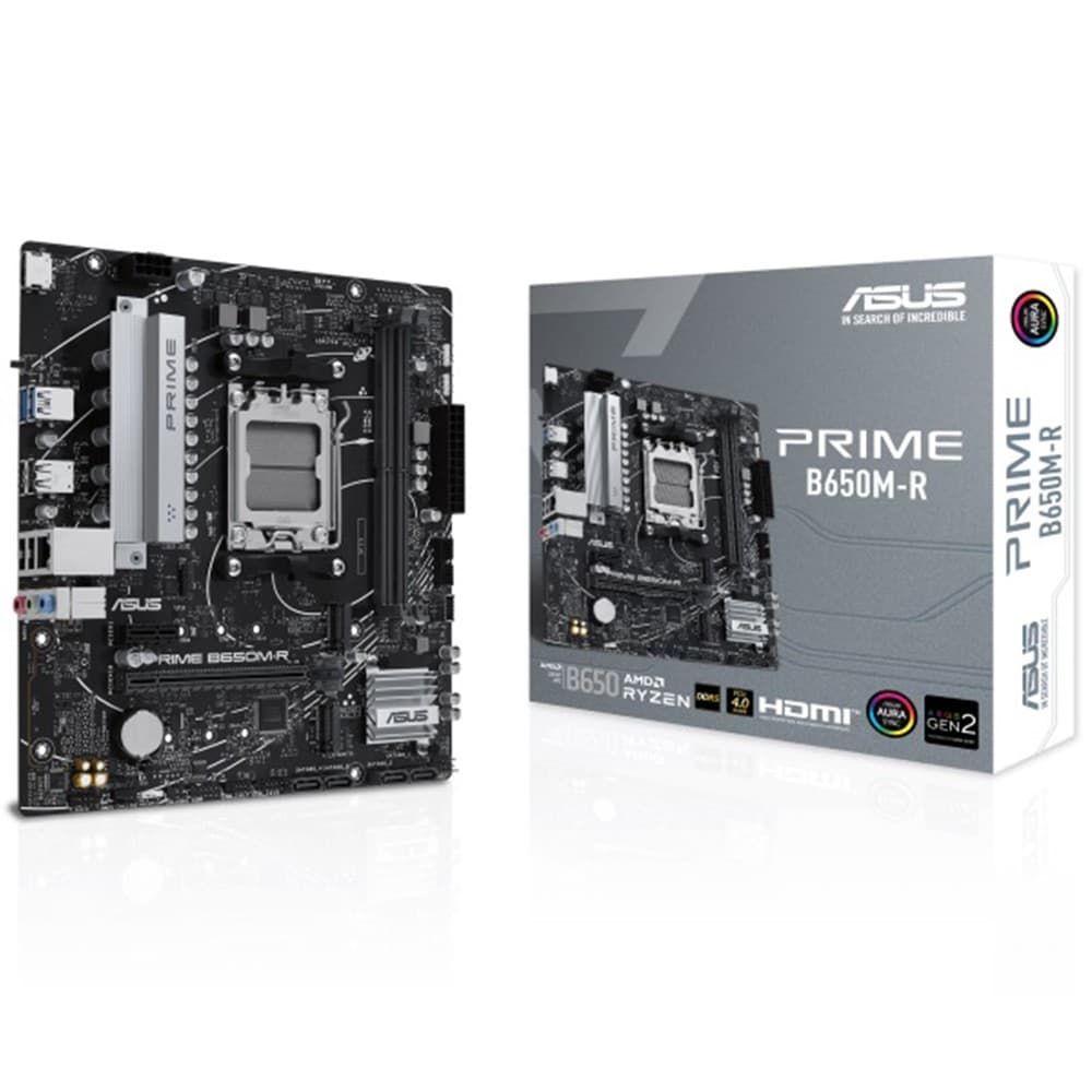 ASUS PRIME B650M-R AMD B650 Micro-ATX Socket AM5 DDR5 Motherboard