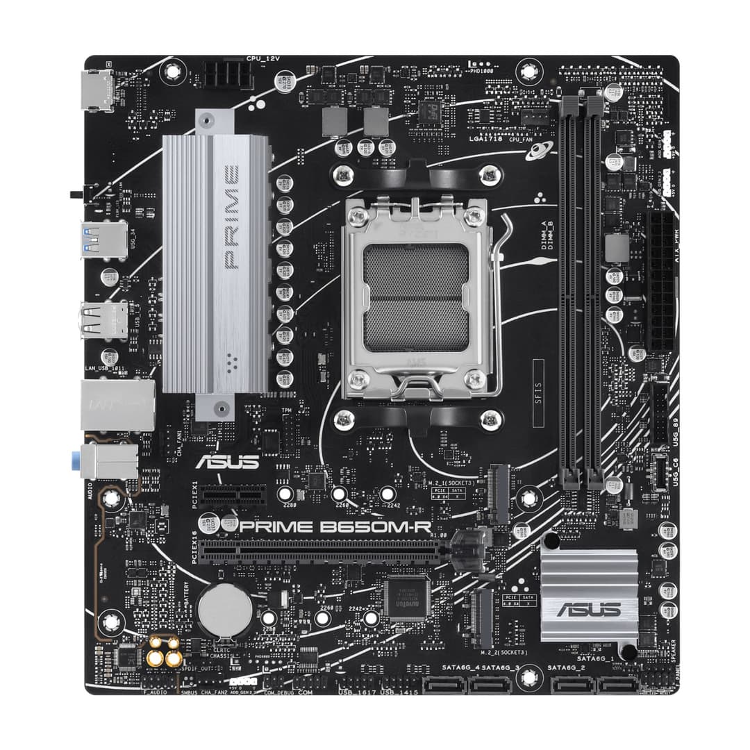 ASUS PRIME B650M-R AMD B650 Micro-ATX Socket AM5 DDR5 Motherboard - Image 9
