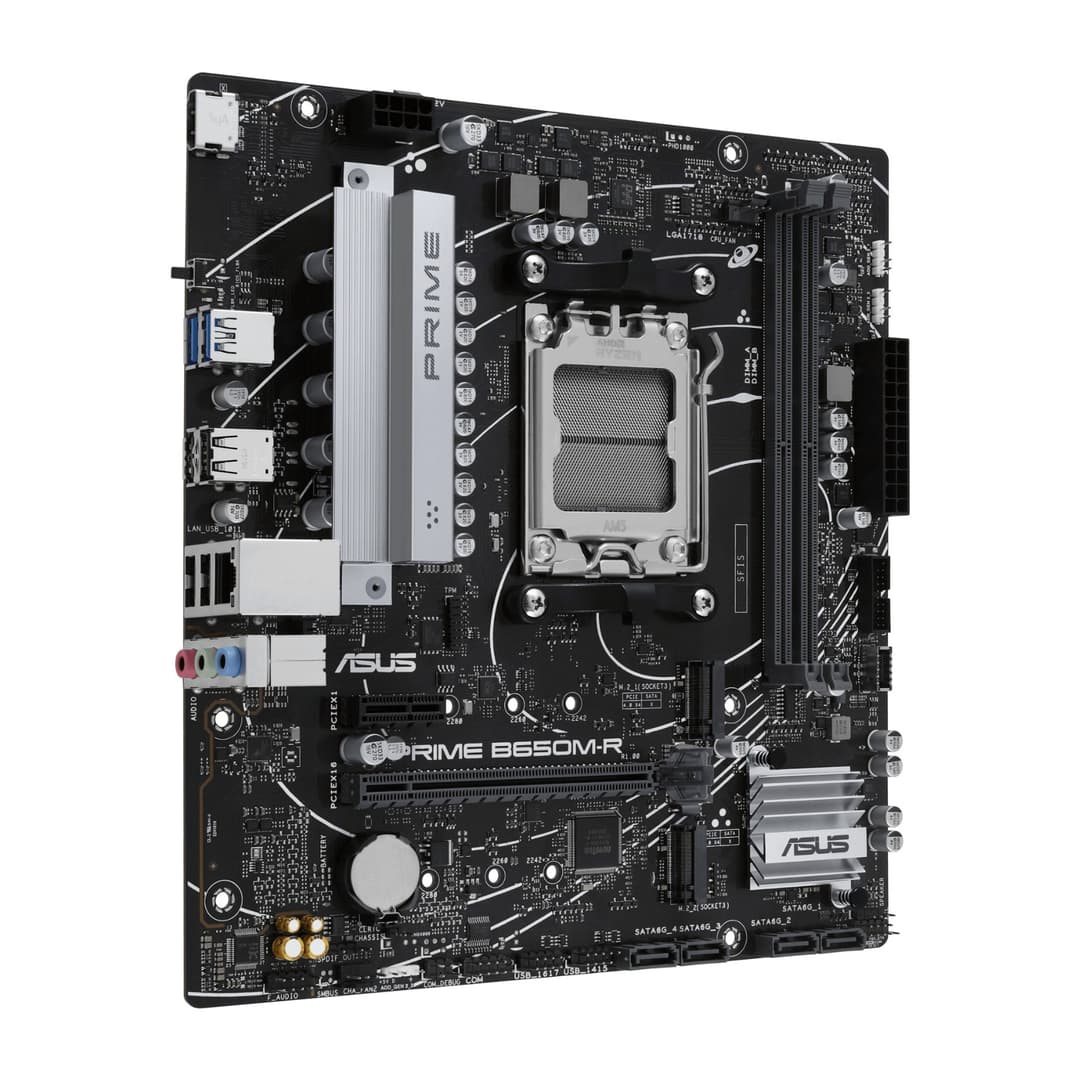 ASUS PRIME B650M-R AMD B650 Micro-ATX Socket AM5 DDR5 Motherboard - Image 10