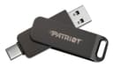 Patriot Rage R550 USB 3.2 Gen 1 Type-A & Type-C Flash Drive, Black - 128GB thumbnail 2