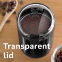 Bosch MKM6003NGB Coffee Bean Grinder - Black thumbnail 2