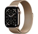 Apple Watch Series 11 GPS + Cellular 46mm Gold Titanium Case with Gold Milanese Loop - M/L thumbnail 1