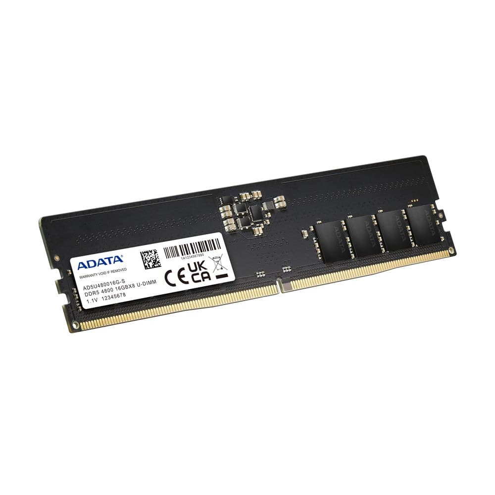 ADATA AD5U480016G-S memory module 16 GB 1 x 16 GB DDR5 4800 MHz ECC - Image 2