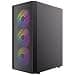 ANTEC AX26 RGB Elite PC Midi Tower Gaming ATX Case, Black - Image 3