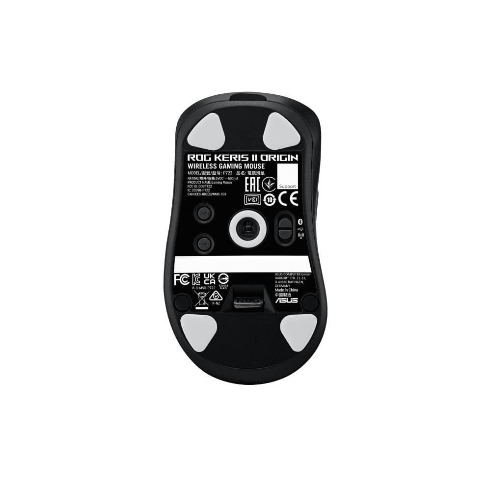 ASUS ROG Keris II Origin Wireless Lightweight RGB Gaming Mouse - Black - Image 5