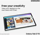 Samsung Galaxy Tab S7 FE 12.4-inch Wi-Fi 128GB 6GB RAM Tablet with S Pen - Mystic Pink thumbnail 3