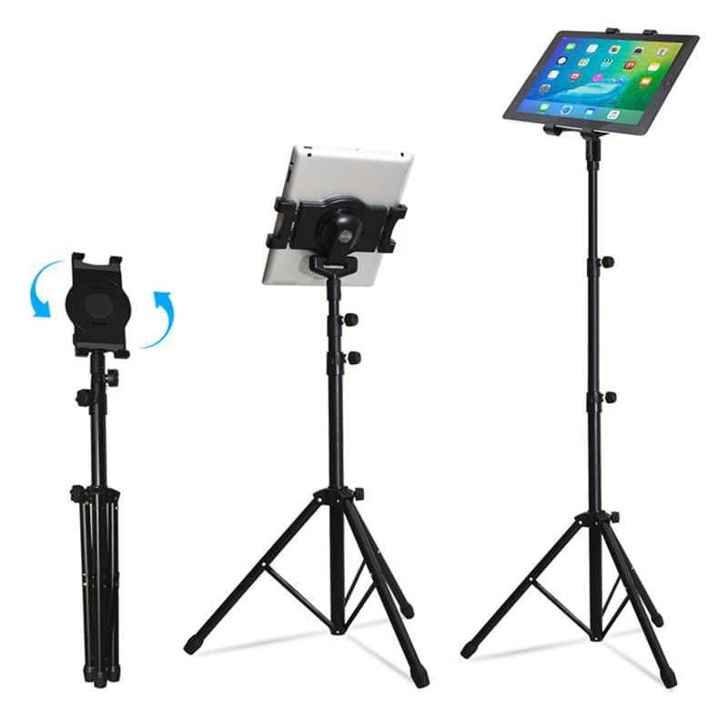Tripod Stand for Tablets 9.4"-14.5" - Multi-Direction Head, Height 55-150cm, 1.2kg Max Load (MOBX-ACC-008)