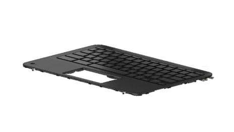 HP Chromebook x360 11 G3 EE Top Cover with Keyboard - Blue - Nordic Layout - No Keyboard Camera - L92216-DH1