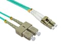 Cables Direct 2m OM4 Fibre Optic Cable, LC-SC (Multi-Mode) thumbnail 2