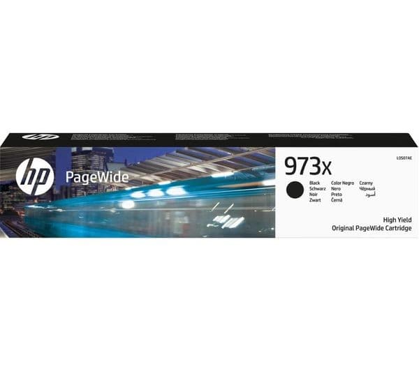HP 973X - High Yield - black - original - PageWide - ink cartridge