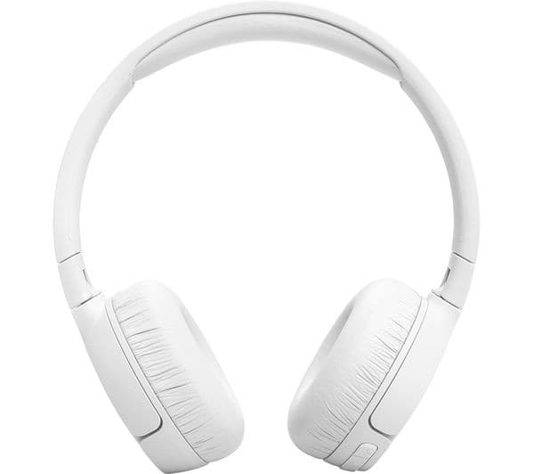 JBL Tune 670NC Wireless Bluetooth On-Ear Noise-Cancelling Headphones - White - Image 5