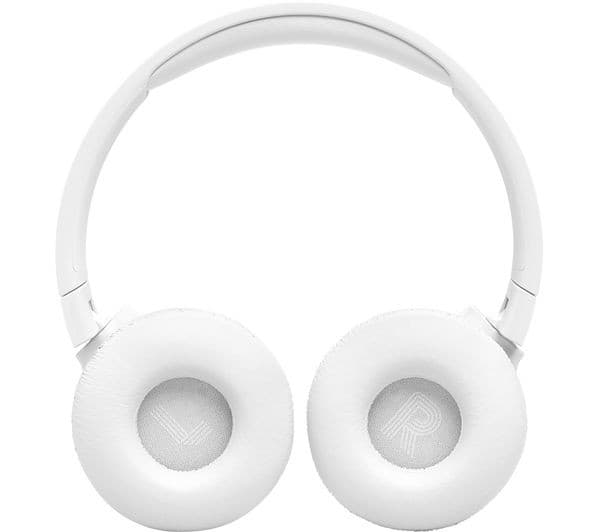JBL Tune 670NC Wireless Bluetooth On-Ear Noise-Cancelling Headphones - White - Image 6
