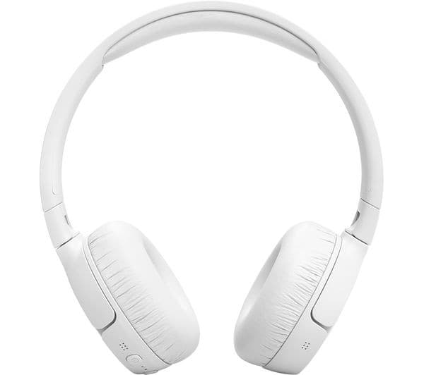 JBL Tune 670NC Wireless Bluetooth On-Ear Noise-Cancelling Headphones - White - Image 7