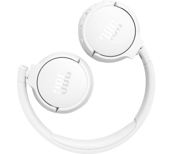 JBL Tune 670NC Wireless Bluetooth On-Ear Noise-Cancelling Headphones - White - Image 10