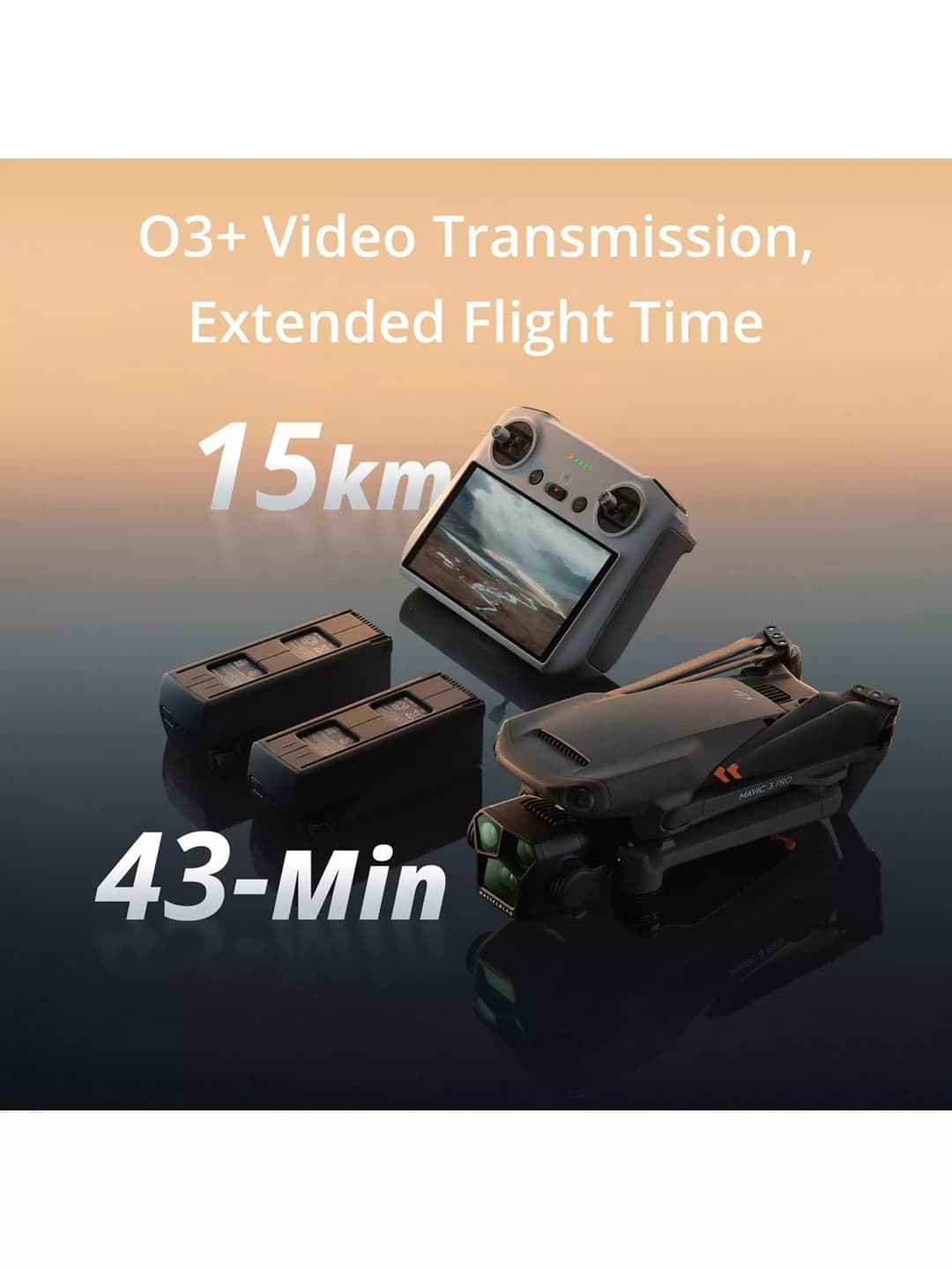 DJI Mavic 3 Pro Fly More Combo Drone Grey - Image 3