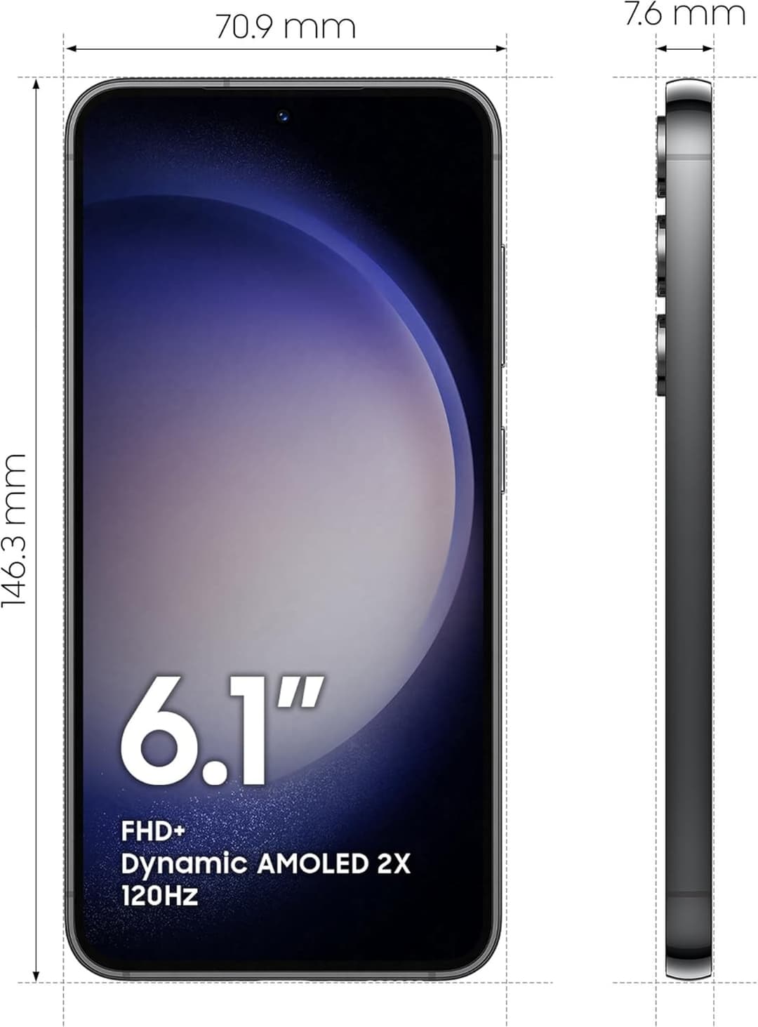 Samsung Galaxy S23 128GB Black - Image 6