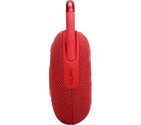 JBL Clip 5 Portable Wireless Speaker - Red - Image 4
