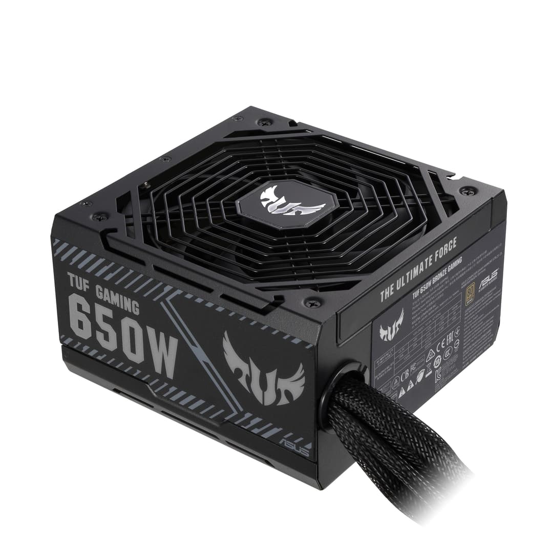 ASUS TUF-GAMING-650B power supply unit 650 W 20+4 pin ATX ATX Black - Image 1