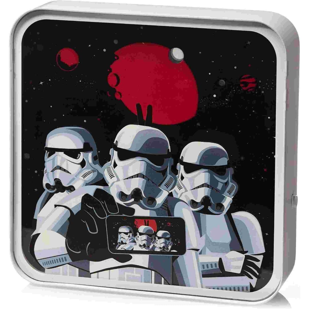Star Wars Stormtrooper Perspex Desk Lamp - Image 1