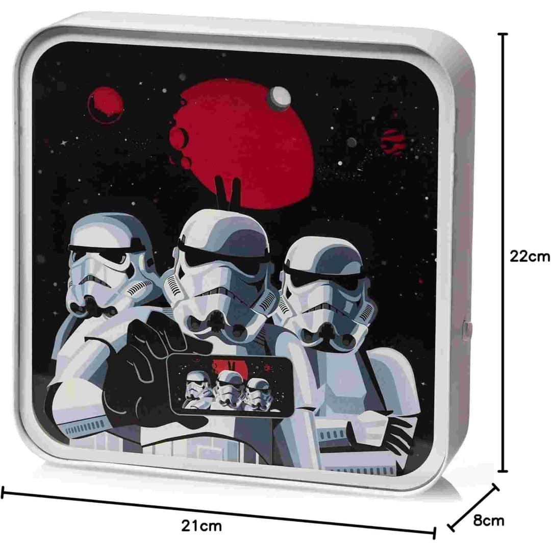 Star Wars Stormtrooper Perspex Desk Lamp - Image 2