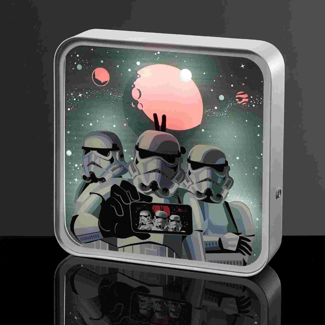 Star Wars Stormtrooper Perspex Desk Lamp - Image 5