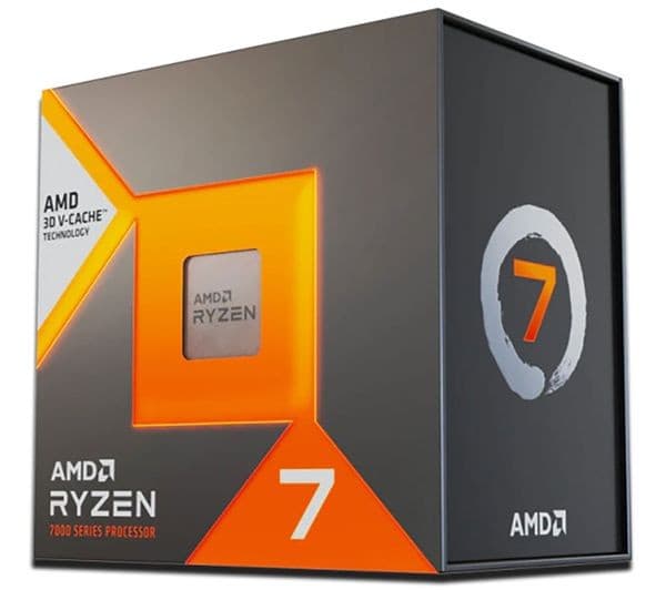 AMD Ryzen 7 7800X3D 8 Cores 16 Threads, Up to 5.0GHz, 104MB Cache, 3D V-Cache, AM5, Radeon Graphics, 120W, No Cooler